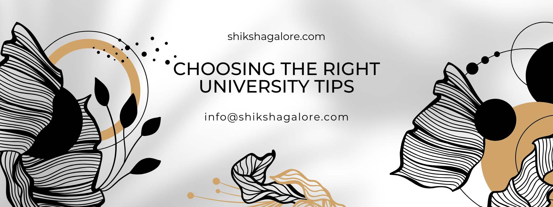 Choosing the Right University Tips